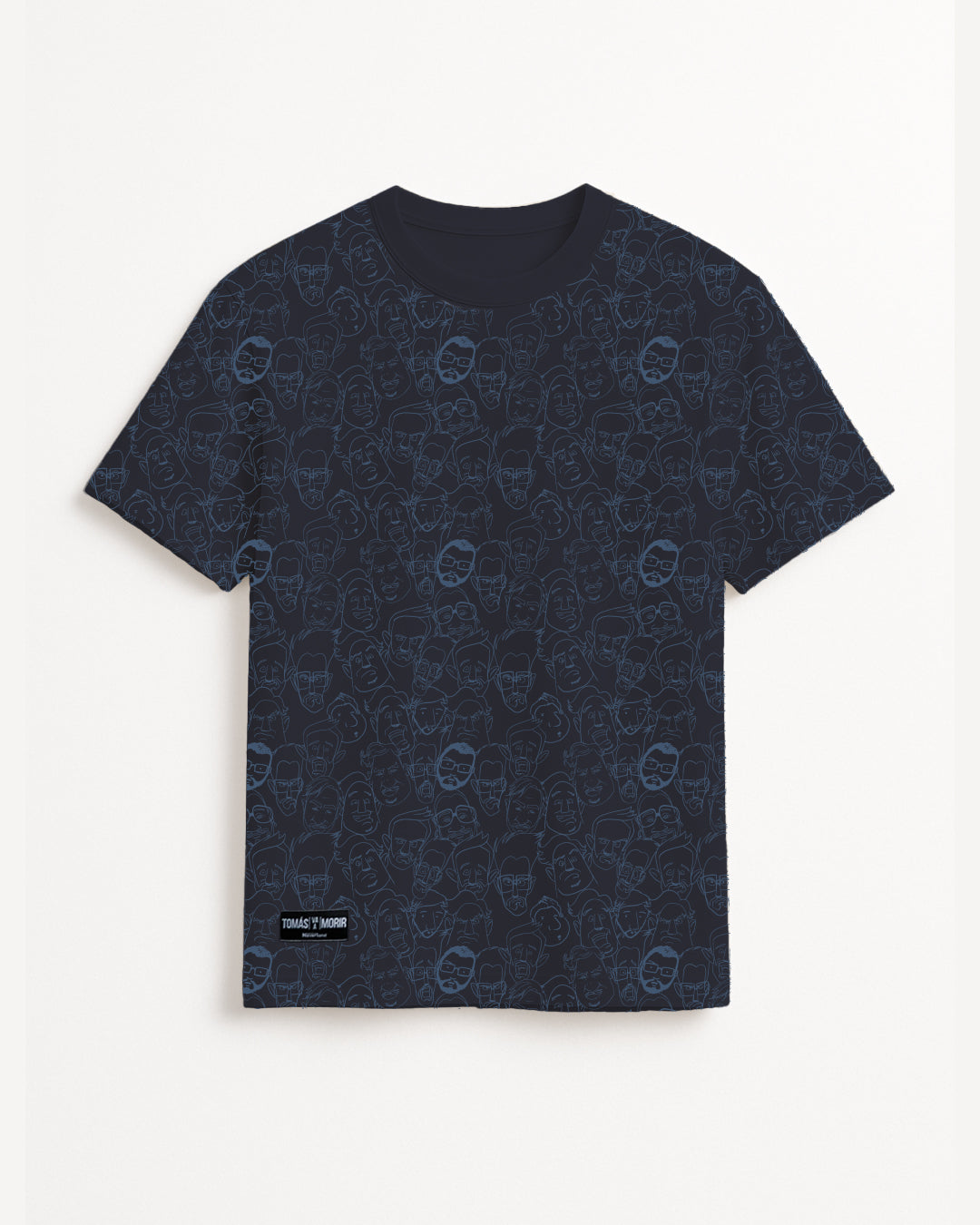 POLERA TVM CARAS MARINO