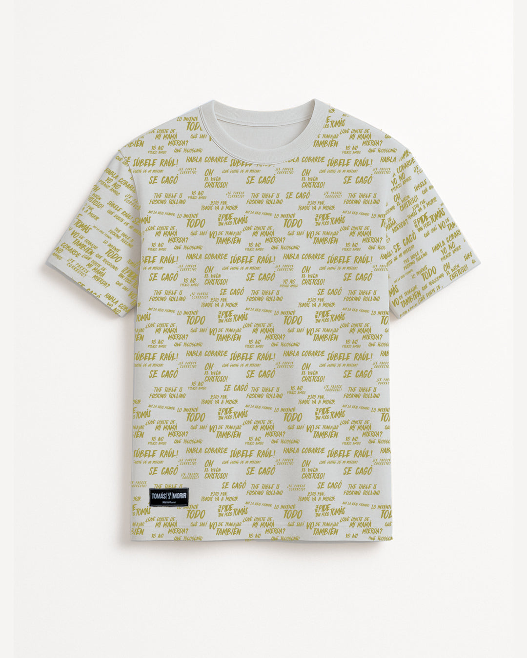 POLERA FRASES CÉLEBRES TVM VERDE