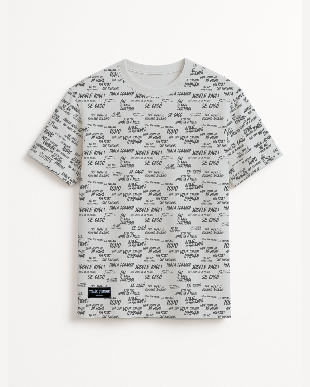 POLERA FRASES CÉLEBRES TVM B&N