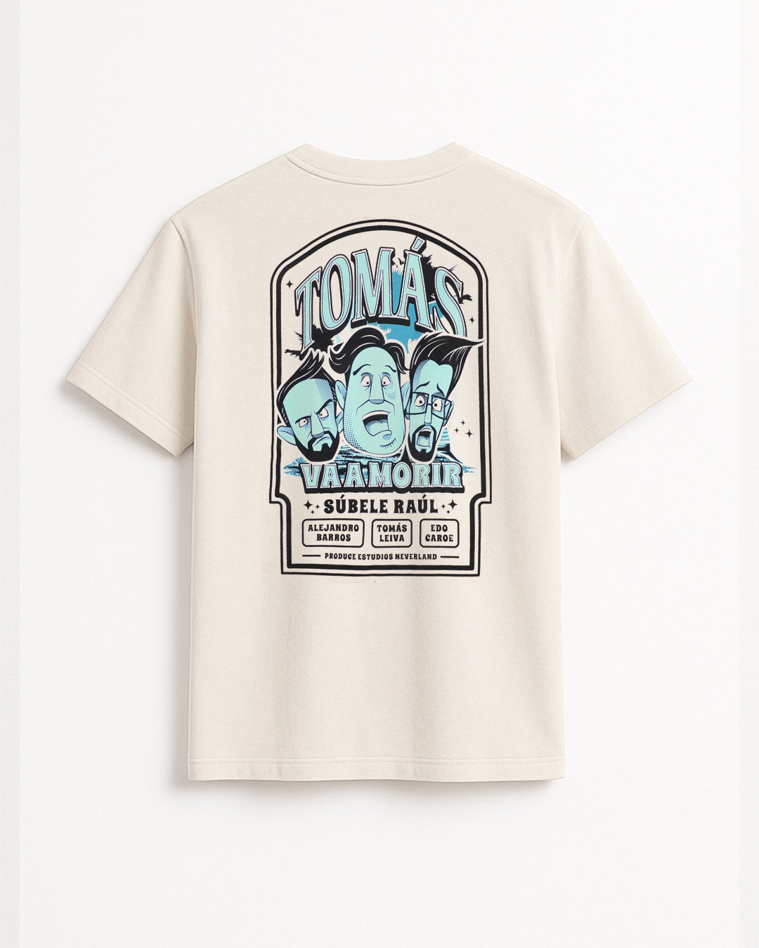 POLERA TVM RETRO CREMA