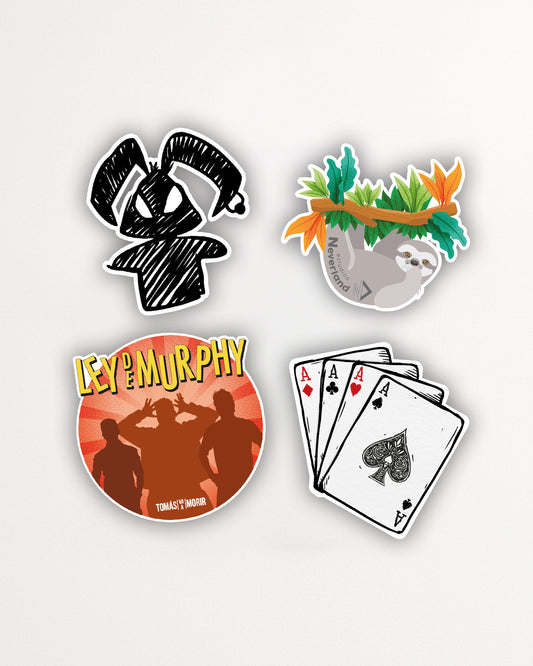 SET STICKERS NEVERLAND