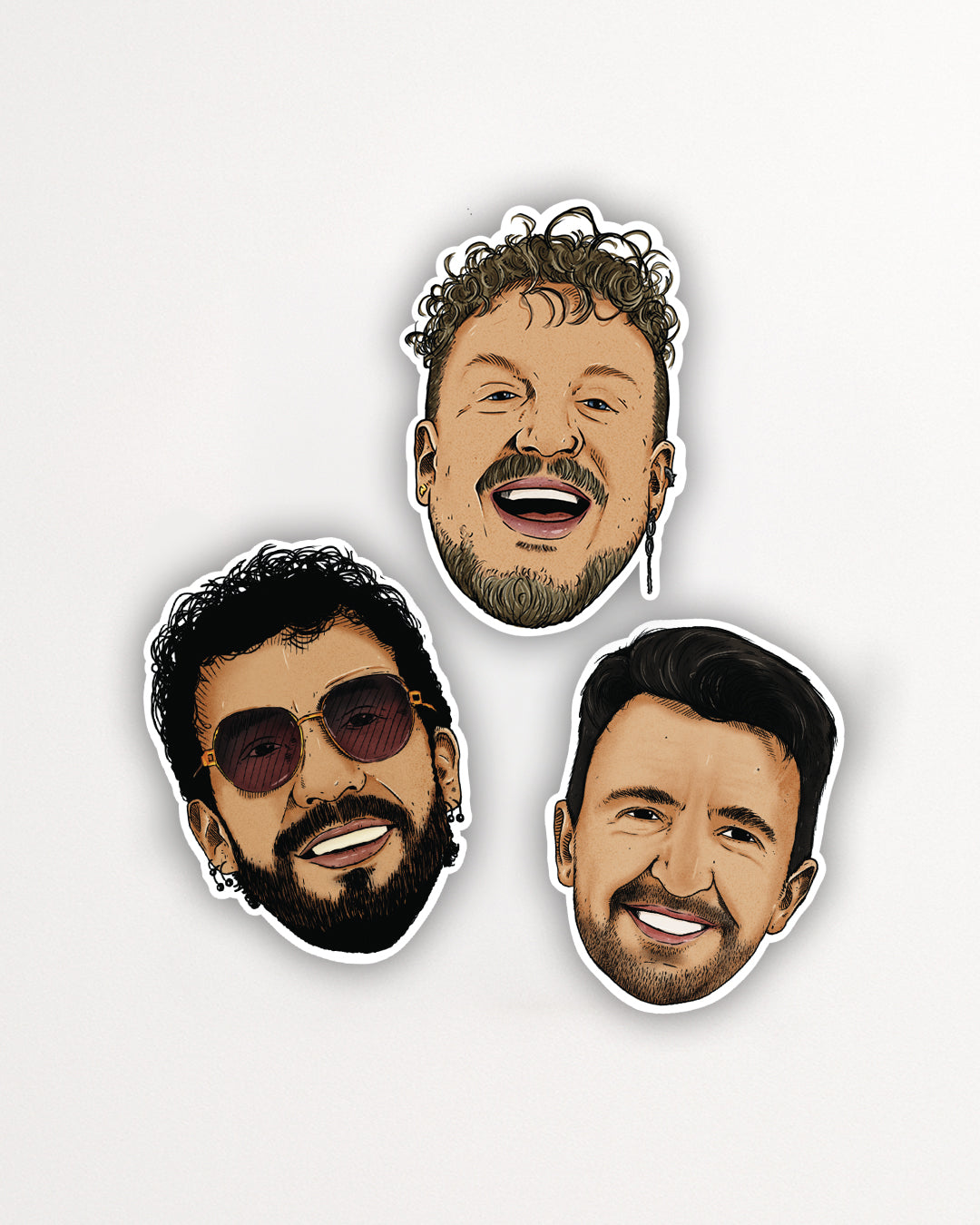 SET STICKERS TVM