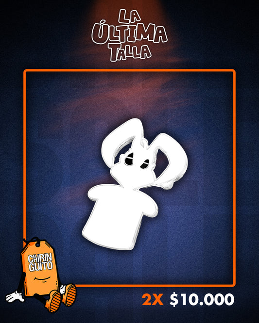 PIN CONEJO BLANCO
