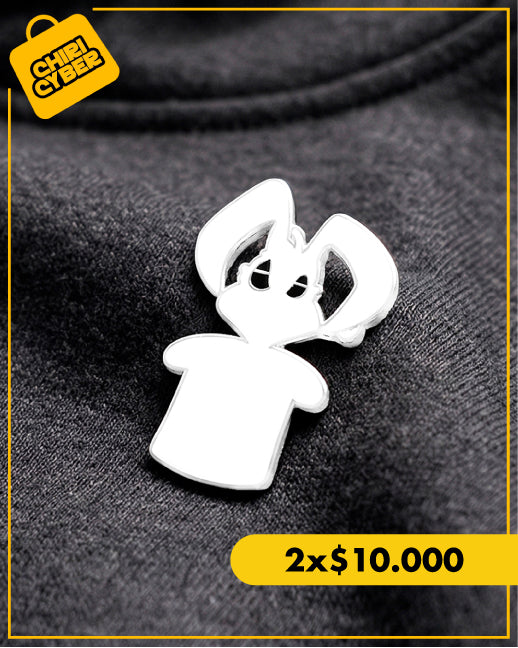 PIN CONEJO BLANCO