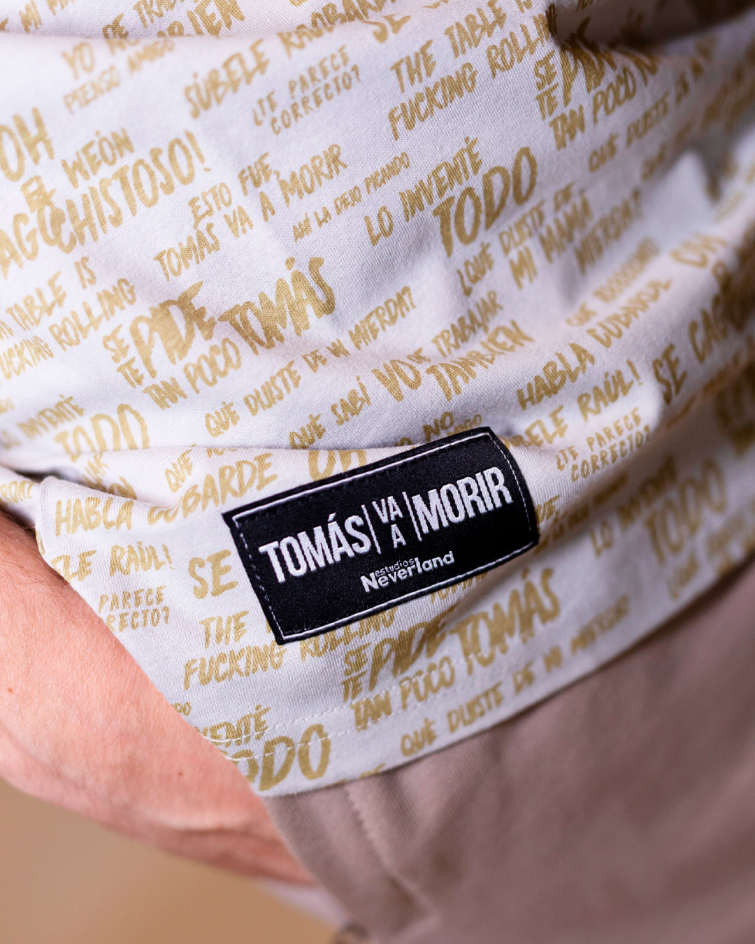 POLERA FRASES CÉLEBRES TVM VERDE