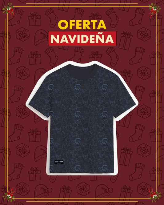 CARAS TVM MANGAS CORTAS MARINO