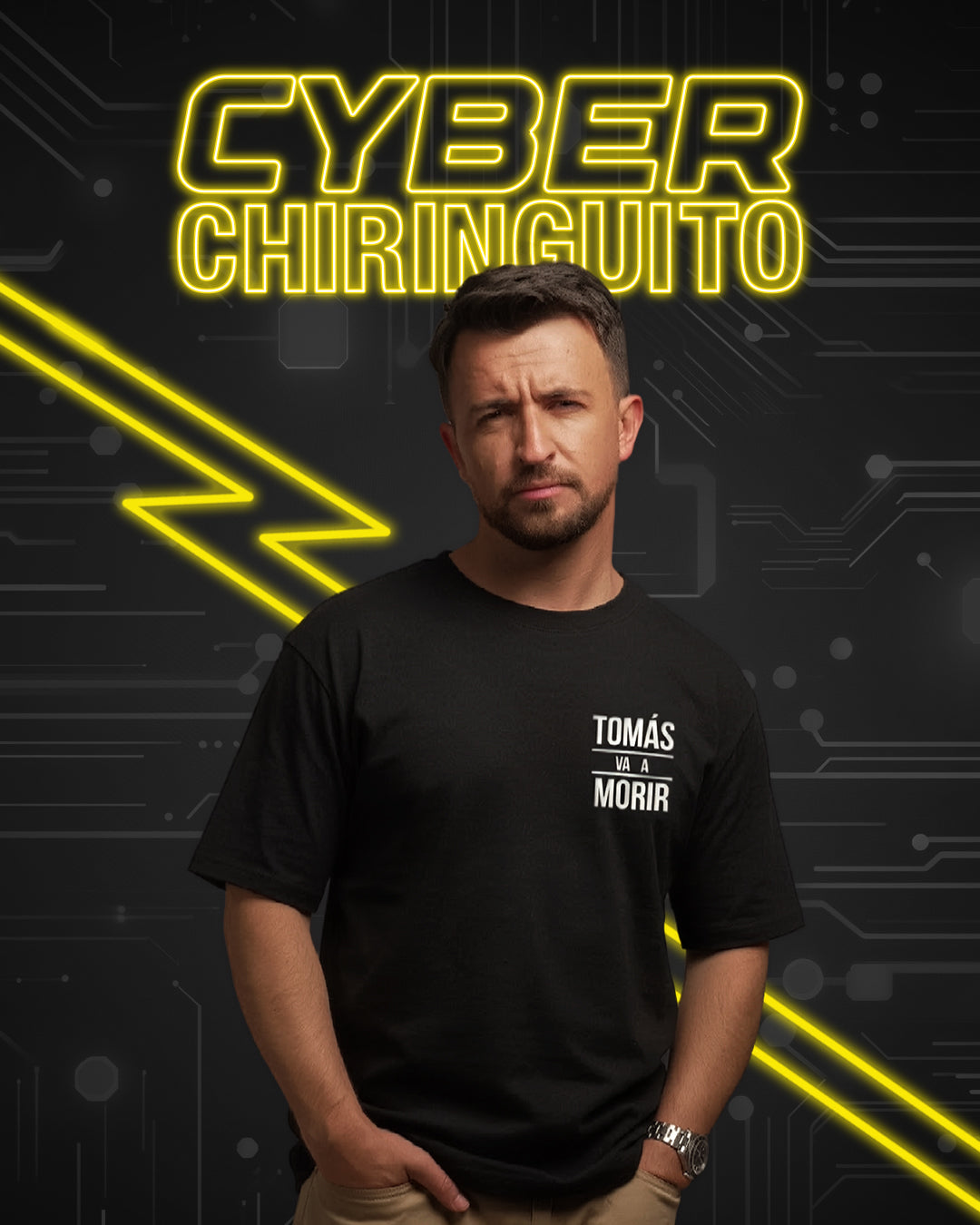 POLERA TVM CARICATURAS