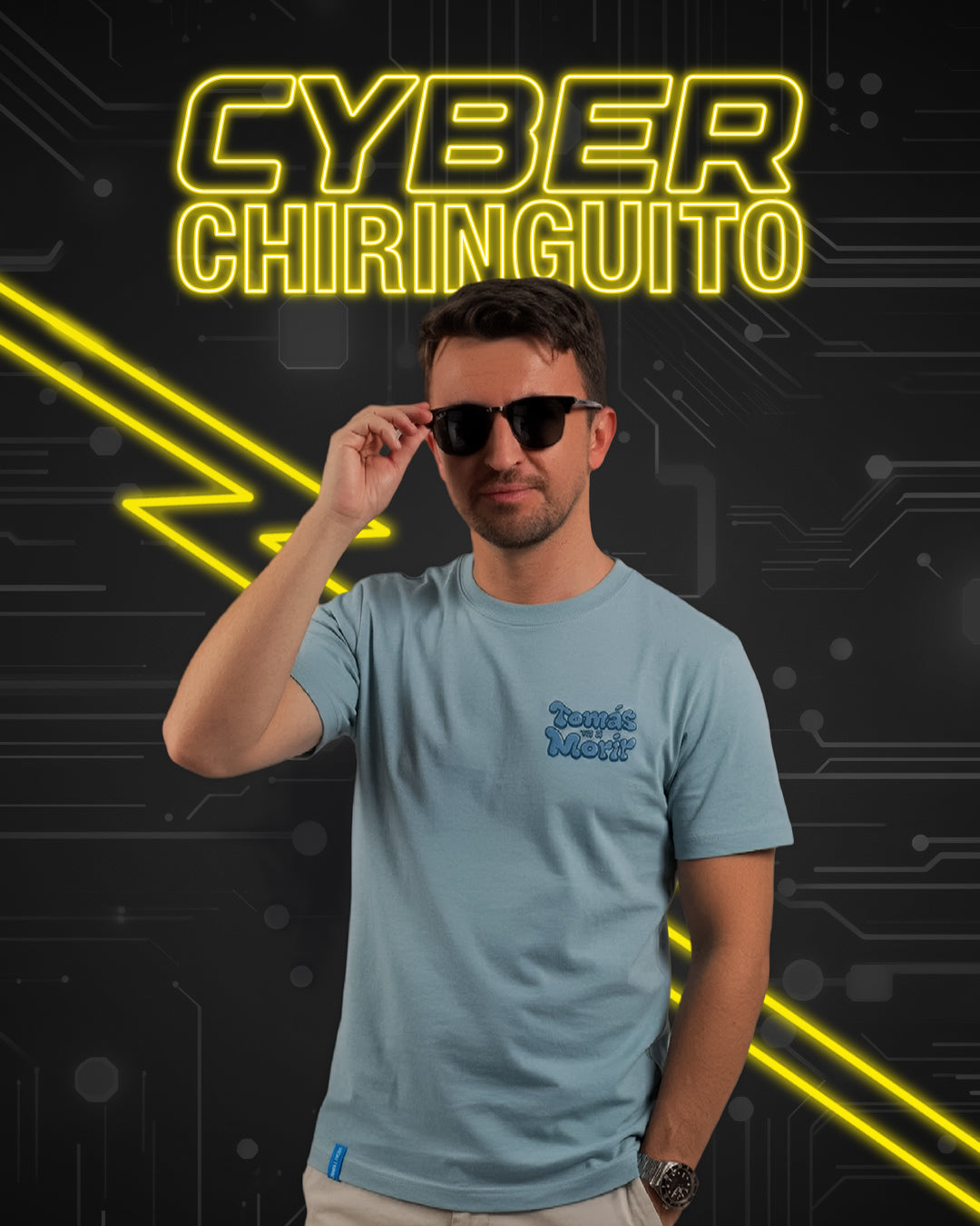 POLERA TVM CHICLE DE MENTA