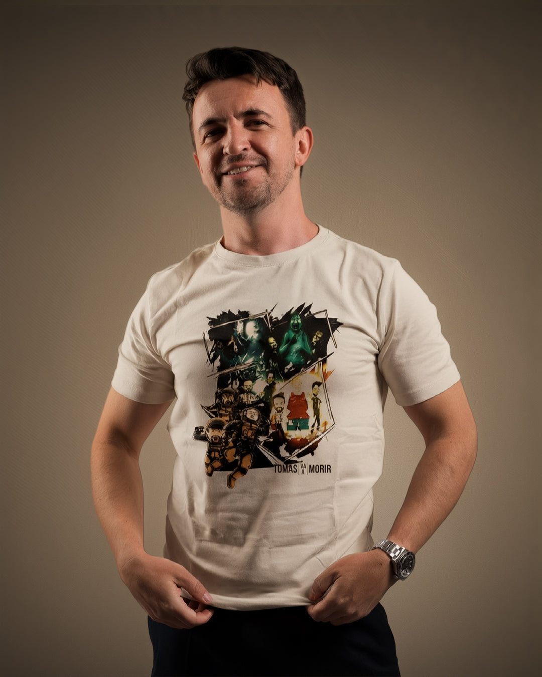 POLERA TVM ILUSTRACIONES