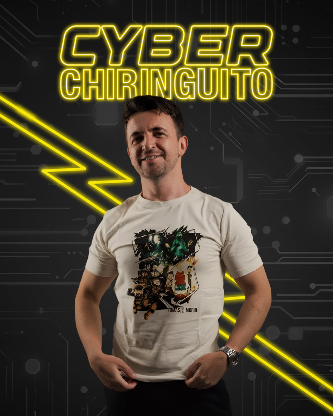 POLERA TVM ILUSTRACIONES