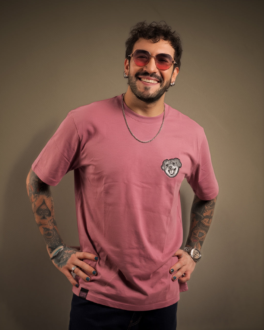 POLERA LEELOO EFECTO BORDADO