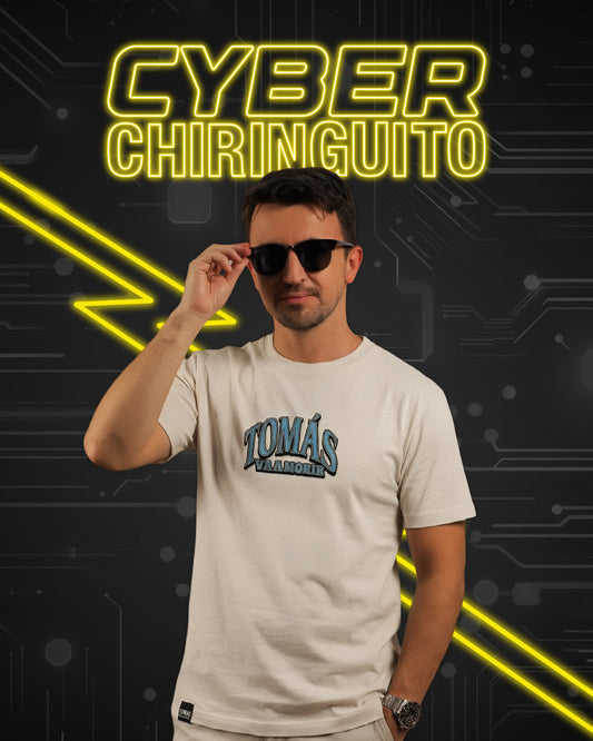 POLERA TVM RETRO CREMA